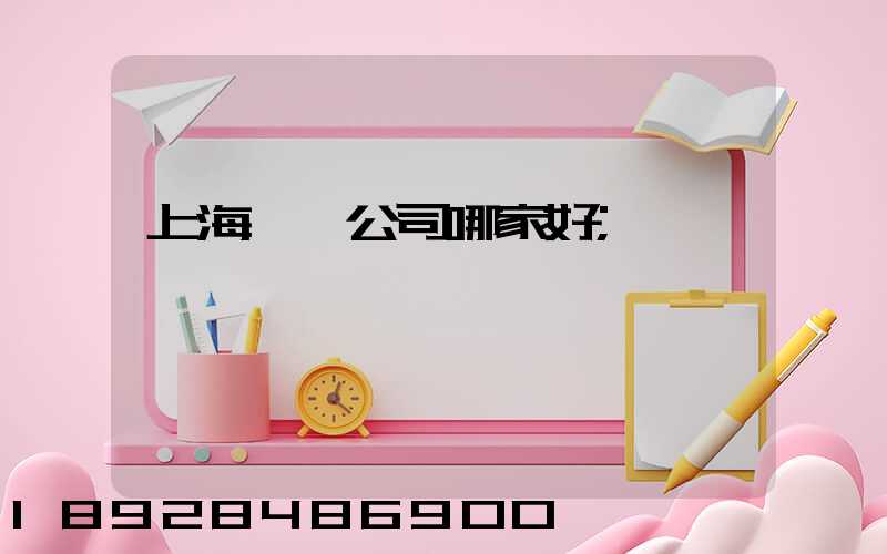 上海倉儲公司哪家好