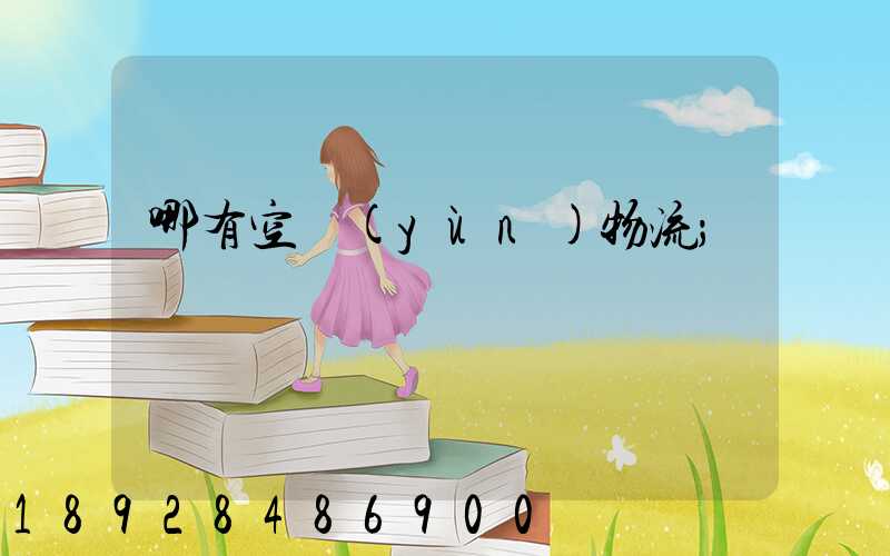 哪有空運(yùn)物流
