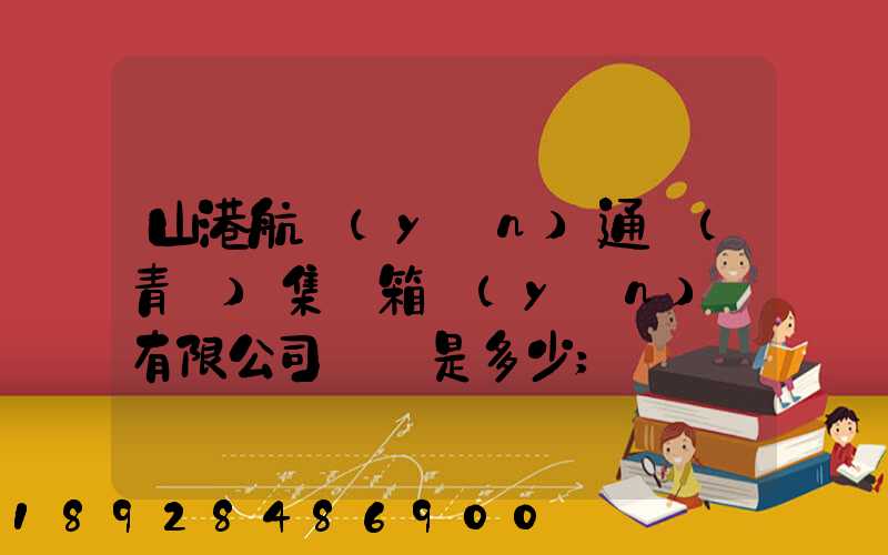山港航運(yùn)通寶(青島)集裝箱運(yùn)輸有限公司電話是多少